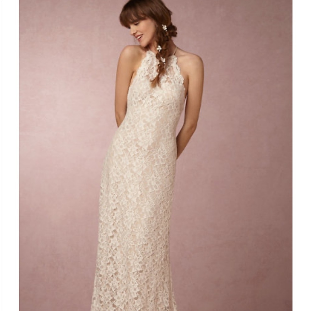 BHLDN Tadashi Shoji Mina Gown Wedding Bridal